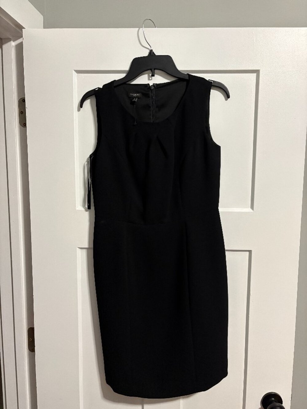 Talbots Little Black Dress sz 4P Sleeveless Cocktail Business Lined